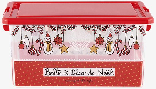 Förvaringslåda Juldekoration från Derriére la porte i plast