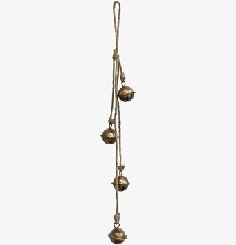Klockor På Jutesnöre Antik Mässing från Chic Antique