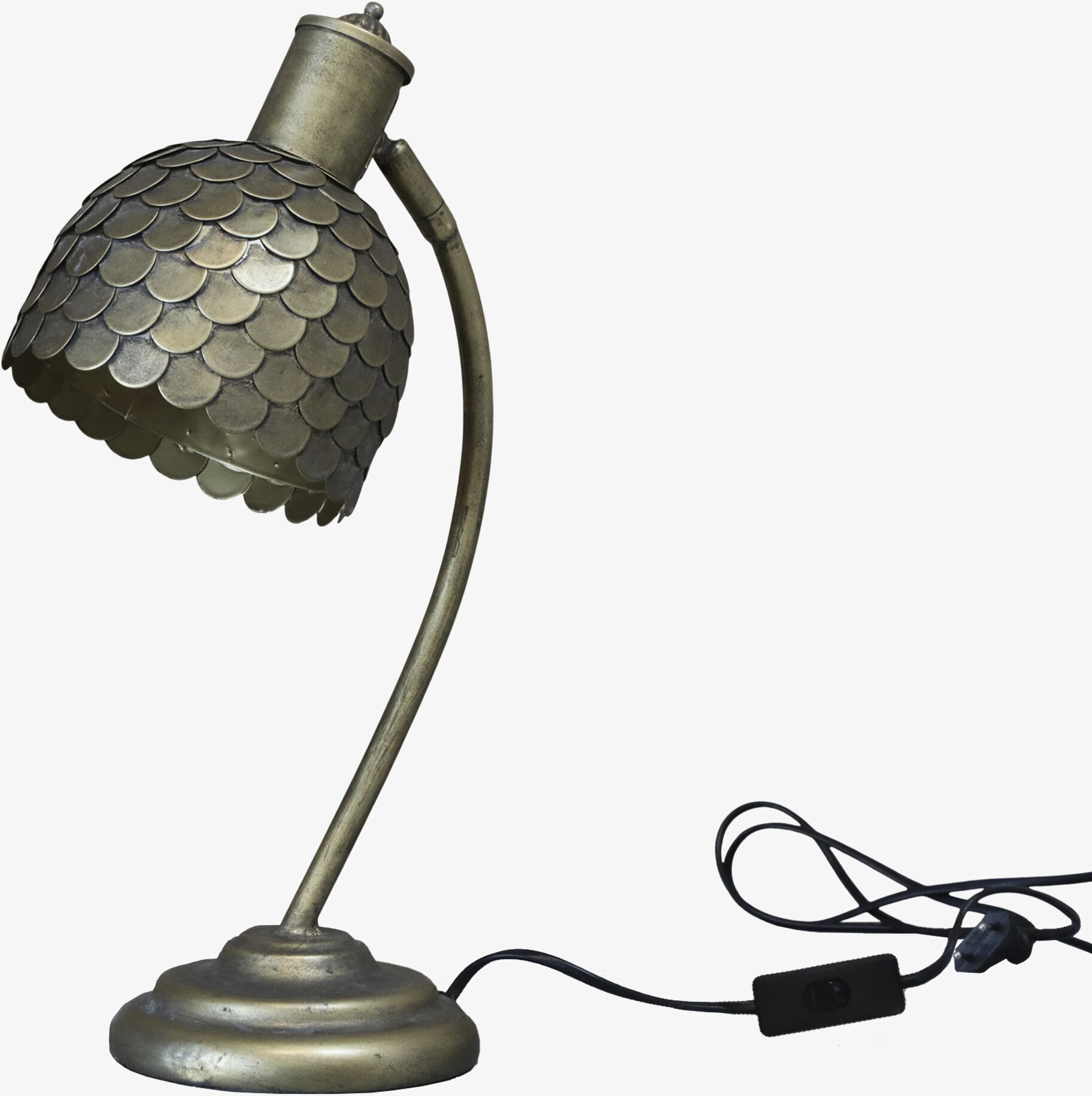 Bordslampa Antik Mässing från Chic Antique i mässingsfärg
