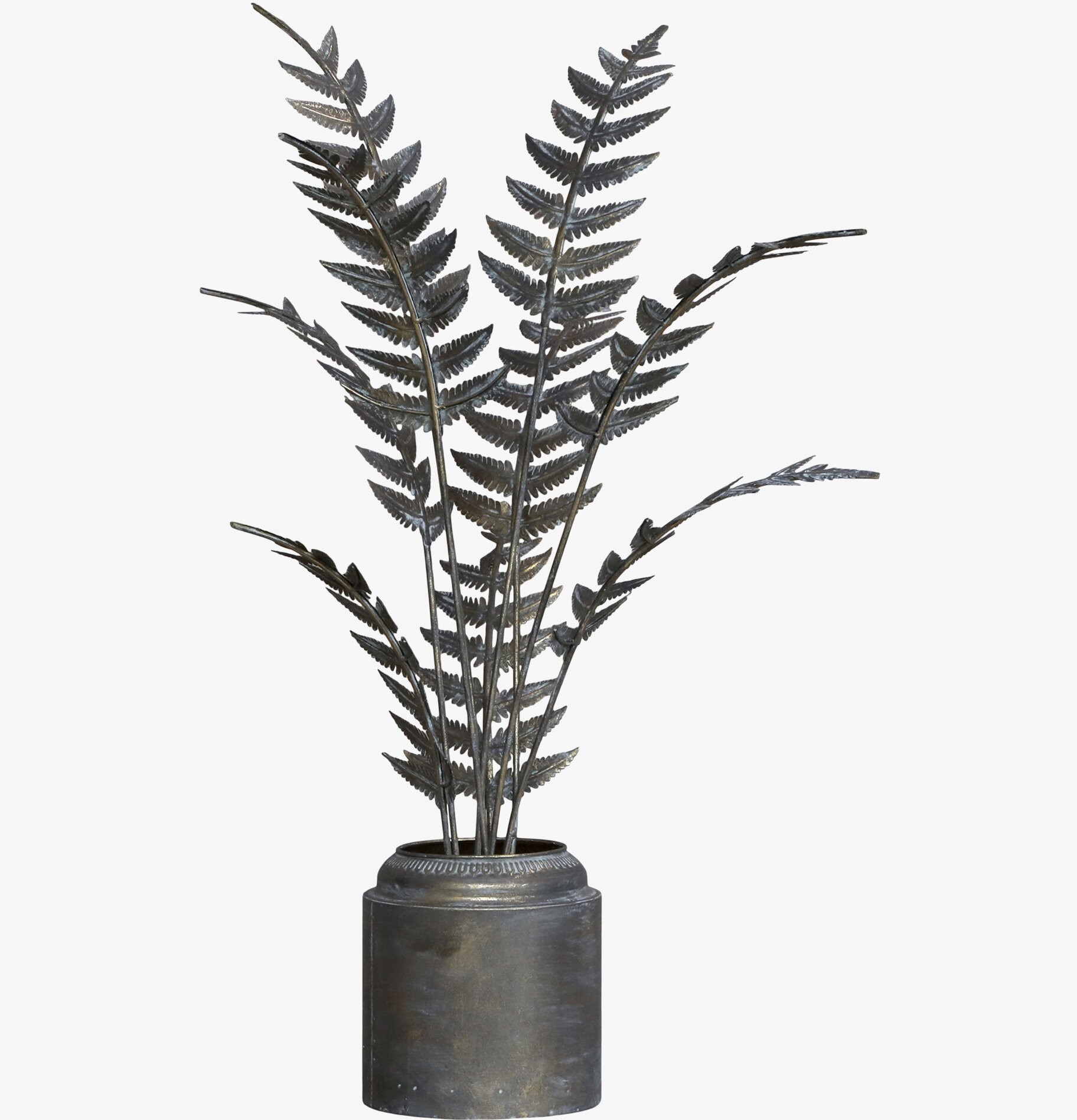 Växt I Kruka Antik mässing från Chic Antique i vintage-stil