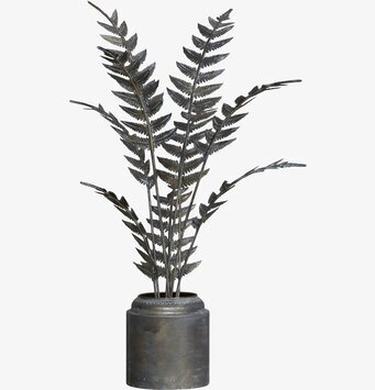 Växt I Kruka Antik mässing från Chic Antique i vintage-stil