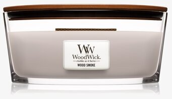 WoodWick Wood Smoke Ellipse doftljus från WoodWick