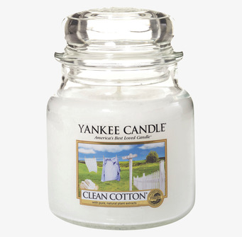 Yankee Candle - Clean Cotton Medium från Yankee Candle