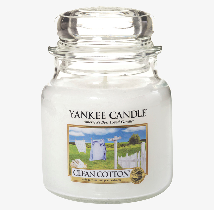 Yankee Candle - Clean Cotton Medium från Yankee Candle