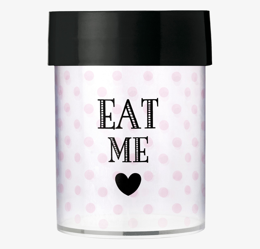 Förvaringsburk Eat Me från Miss Etoile med polka-dot mönster