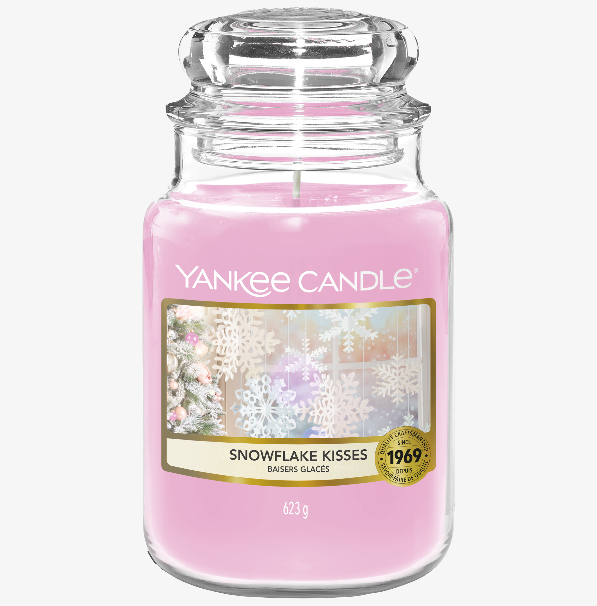 Yankee Candle - Snowflake Kisses Large doftljus i glasburk