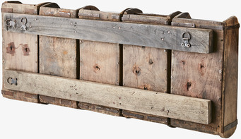 TREASURE Vägghylla Murstensform från Affari i rustikt trä