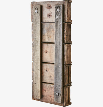 TREASURE Vägghylla Murstensform från Affari i återvunnet trä