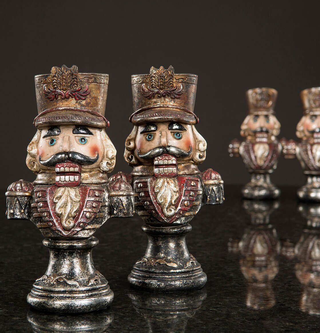 Nötknäppare Byst från A Lot Decoration, detaljrik skulptur