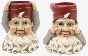 Ljusstake Tomte Blockljus från A Lot Decoration, juldekor