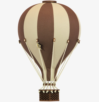 Luftballong Ljusbrun/Mörkbrun Medium från SuperBalloon