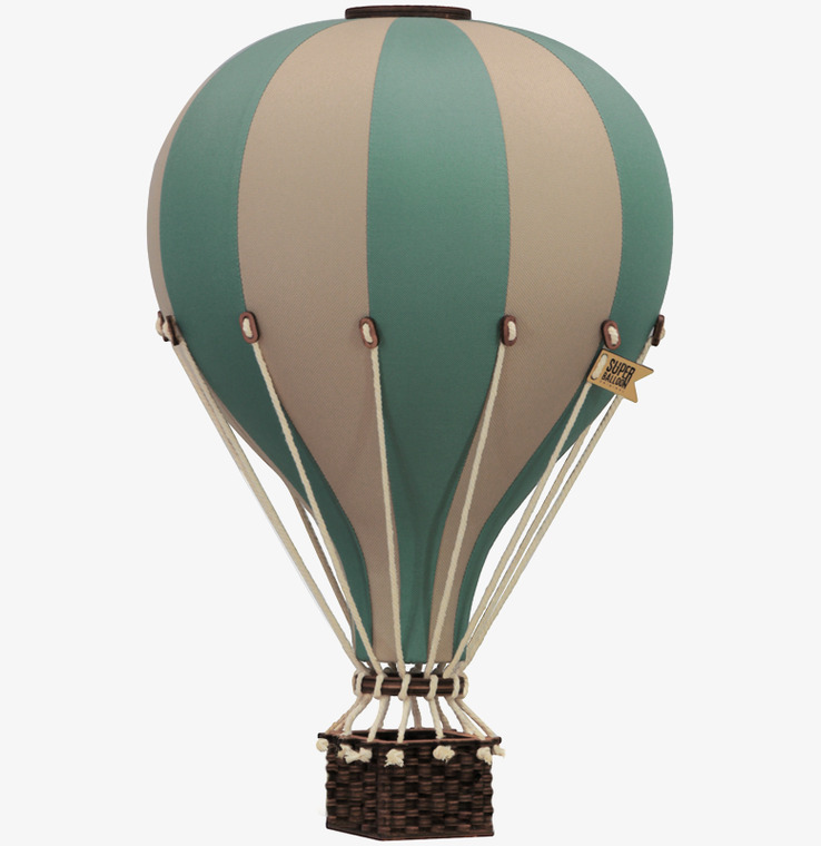 Luftballong Pastellgrön/Beige Small från SuperBalloon