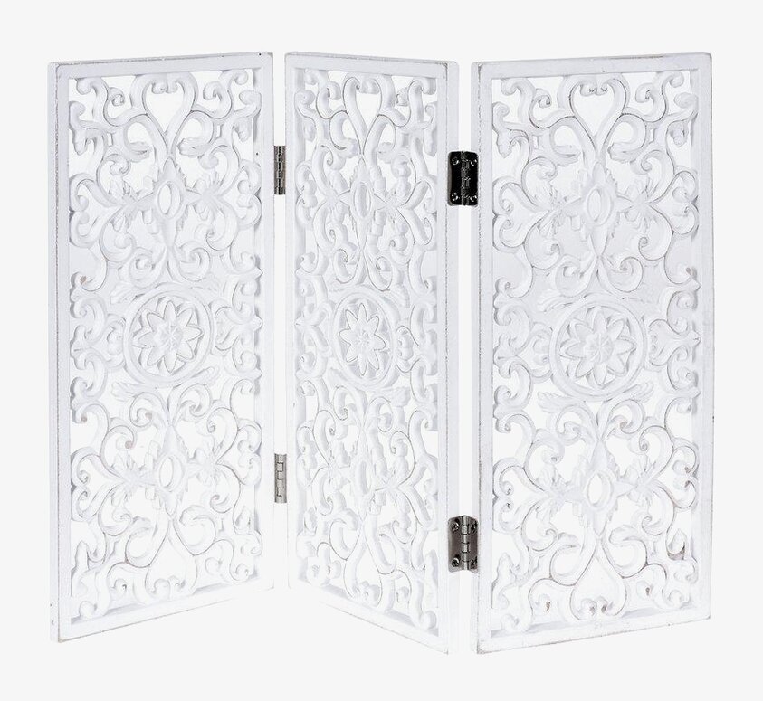 Fönsterjalusi/Insynsskydd Bilbao Vit från Gilbert Home