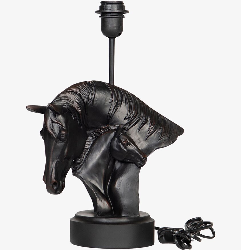 Lampa Häst Sto Föl Brun från A Lot Decoration, unik skulptur