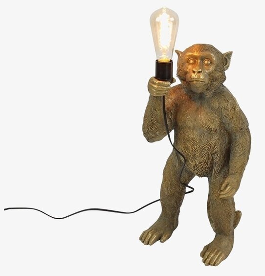 Golvlampa Koko Guld från Werner Voss i unik design