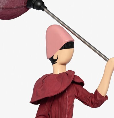 Bordslampa Fuschia från Skitso med konstnärlig design