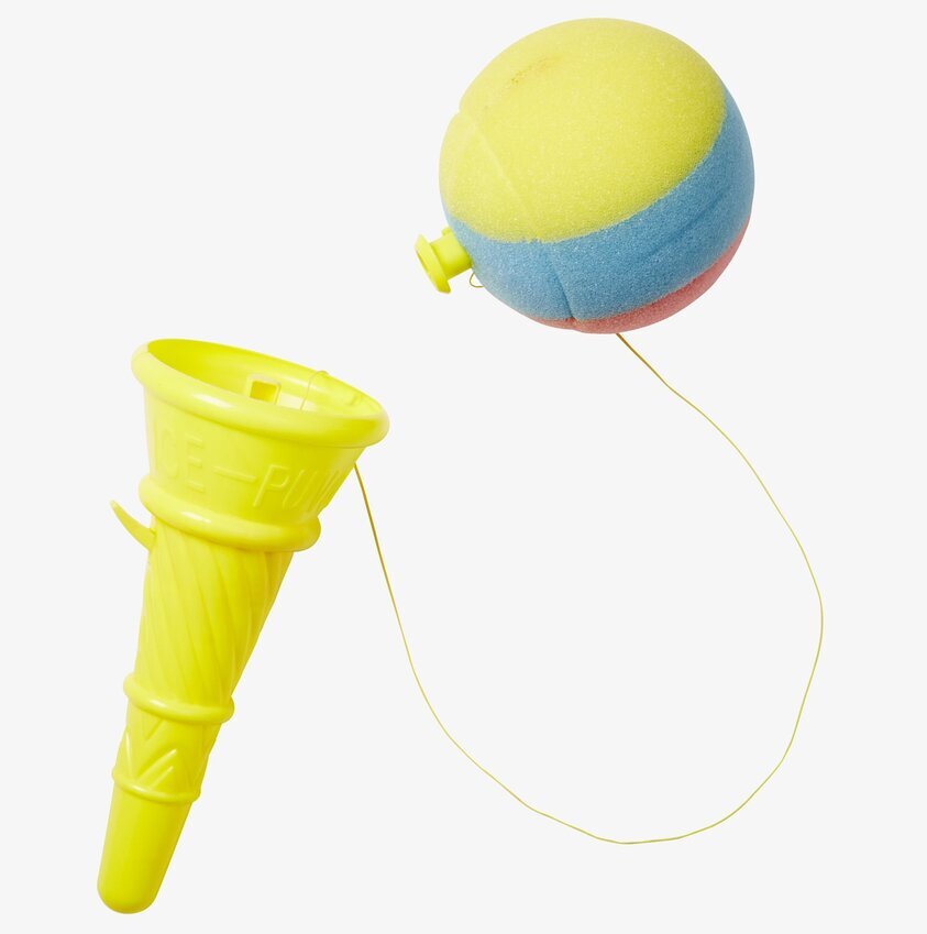 Ice Cream Cone Punch Game från Rice, färgglad leksak