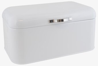 Brödbox Liten Vit från IB Laursen i hållbar vit metall