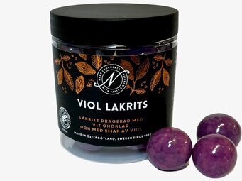 Bild av elegant lakrits i sofistikerad förpackning