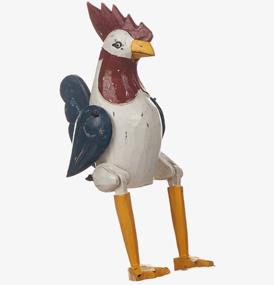 Tupp Ledad Trä 22 cm från Different Design, detaljrik figur