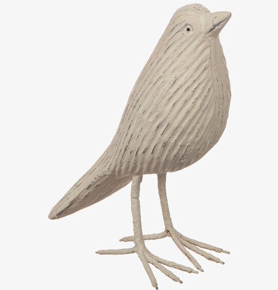 Fågel Trä 18 cm från Different Design, detaljerad träfågel