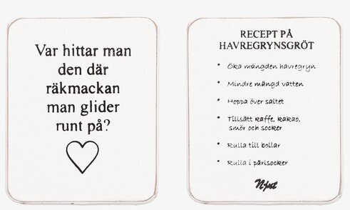 Magnet - Räkmackan / Havregrynsgröt från Different Design