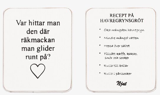 Magnet - Räkmackan / Havregrynsgröt från Different Design