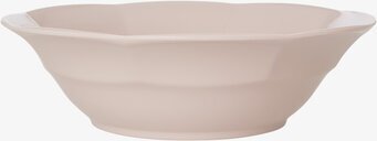 Djup Tallrik - Elegant Beige från Rice med vågformad kant