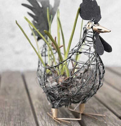 Tuppkorg Smide Antracit Different Design Övrig prydnad/dekoration för inredning innemiljö