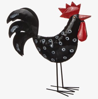 Tupp Svart Hamrad Plåt 33 cm från Different Design