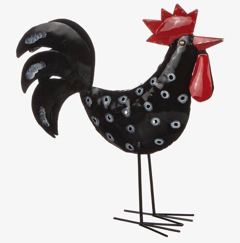 Tupp Svart Hamrad Plåt 33 cm från Different Design