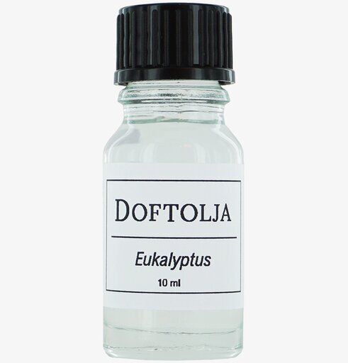 Doftolja Eukalyptus från Palmetten i en 10 ml glasflaska