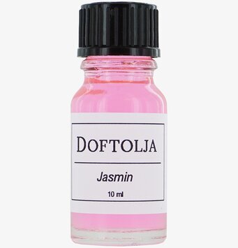 Doftolja Jasmin från Palmetten i en 10 ml glasflaska