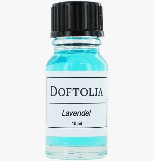 Doftolja Lavendel från Palmetten i liten glasflaska