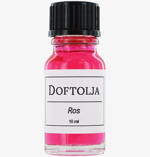 Doftolja Ros från Palmetten i transparent glasflaska, 10 ml