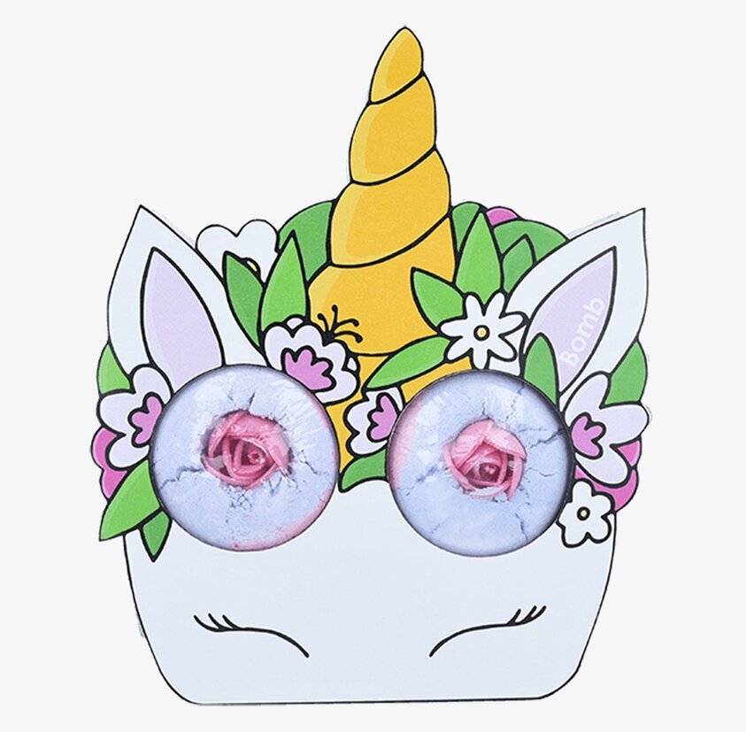 Presentförpackning Be Unicorn Badbomb från Palmetten