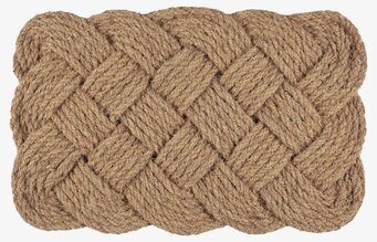 Dörrmatta Flätad Kokosfiber från IB Laursen på vit bakgrund