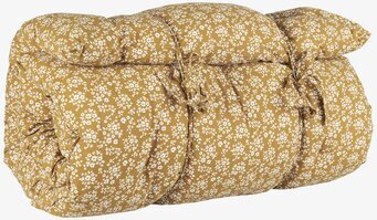 Madrass Laura Brun från IB Laursen med brunt blommönster