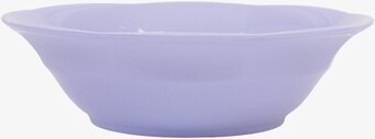 Djup Tallrik - Lavendel från Rice, rund med vågig kant