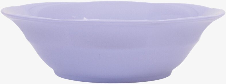 Djup Tallrik - Lavendel från Rice, rund med vågig kant