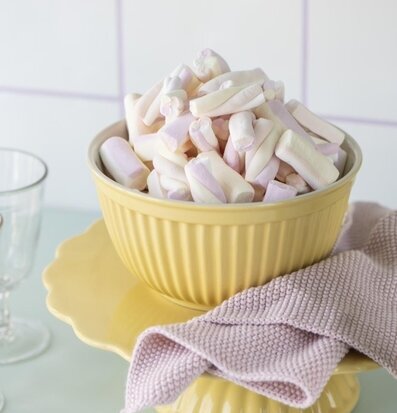 Skålset Mynte Lemonade från IB Laursen med godis och handduk