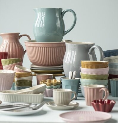 Skålset Mynte Coral Almond IB Laursen Skålar att äta ur tilltugg Såskannor/Vispskål Skål servering Matlådor Förvaring