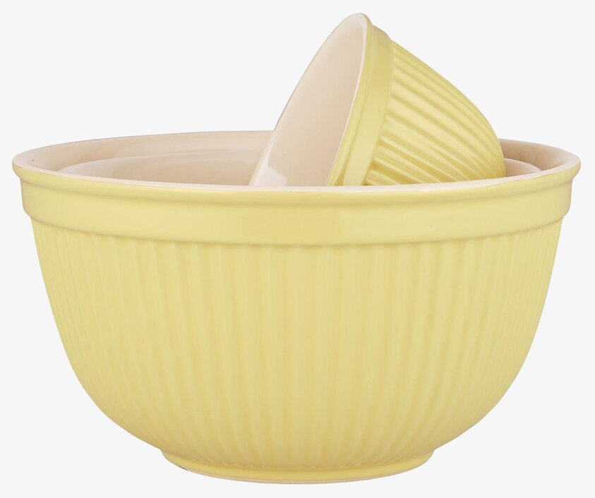 Skålset Mynte Lemonade från IB Laursen med räfflad yta