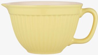 Vispskål Mynte Lemonade från IB Laursen i ljusgul keramik
