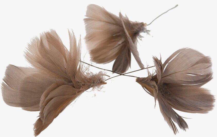 Fjäder/Tråd Blom Mullvad 12 st från A Lot Decoration