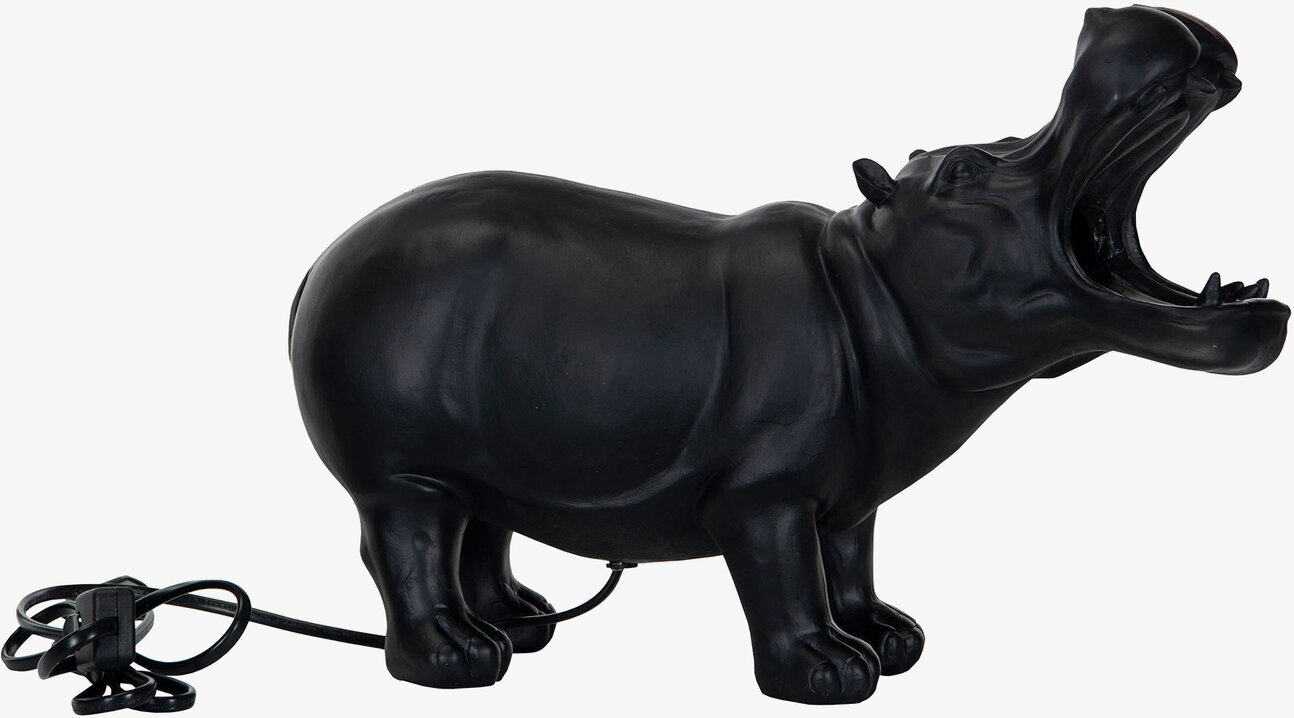 Lampa Flodhäst Svart från A Lot Decoration, unik design