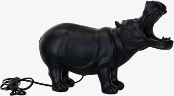 Lampa Flodhäst Svart från A Lot Decoration, unik design