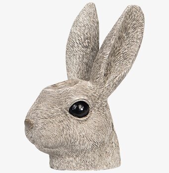 Ljushållare Kaninhuvud Poly från A Lot Decoration i grått