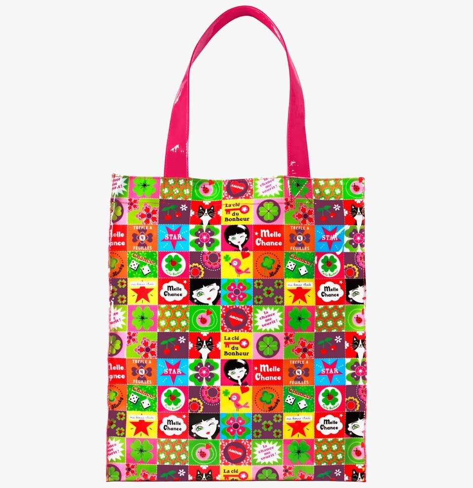 Shoppingväska Melle Chance från Derriére la porte, färgglad