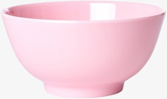 Skål Medium 6-pack - Flower Me Happy från Rice, ljusrosa skålar